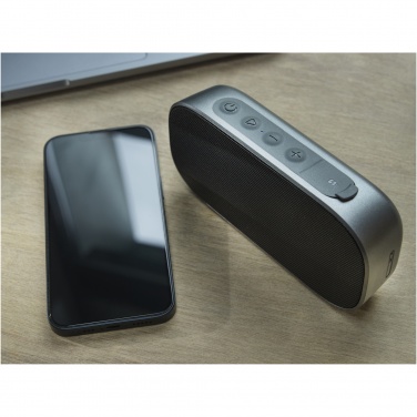 Logotrade promotional giveaway image of: Stark 2.0 5W recycled plastic IPX5 Bluetooth® speaker