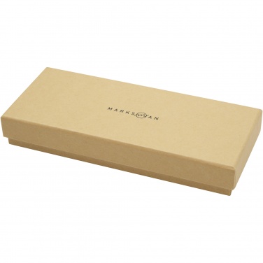 Logo trade promotional items picture of: Apolys bamboo ballpoint and rollerball pen gift set 