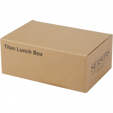 Logotrade promotional product image of: Titan recycled stainless steel lunch box