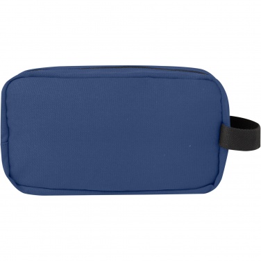 Logo trade promotional gifts picture of: Joey GRS recycled canvas travel accessory pouch bag 3.5L