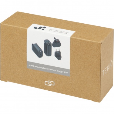 Logotrade business gift image of: ADAPT 25W recycled plastic PD travel charger