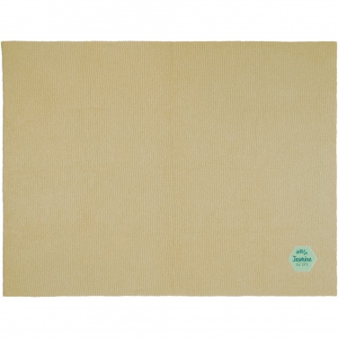 Logo trade promotional merchandise photo of: Suzy 150 x 120 cm GRS polyester knitted blanket