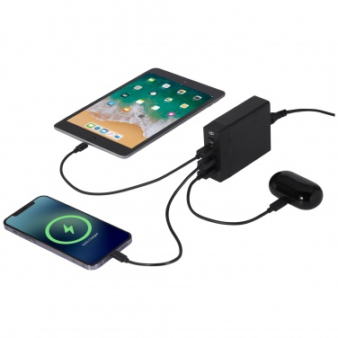 Logotrade promotional giveaways photo of: ADAPT 72W recycled plastic PD power station