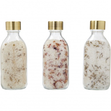 Logo trade promotional gifts picture of: Wellmark Just Relax 3-piece 200 ml bath salt gift set