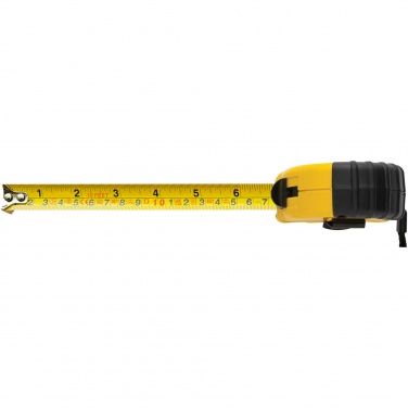 Logo trade promotional merchandise photo of: Rule 5-metre RCS recycled plastic measuring tape