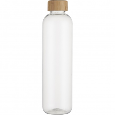 Logo trade business gifts image of: Ziggs 1000 ml recycled plastic water bottle