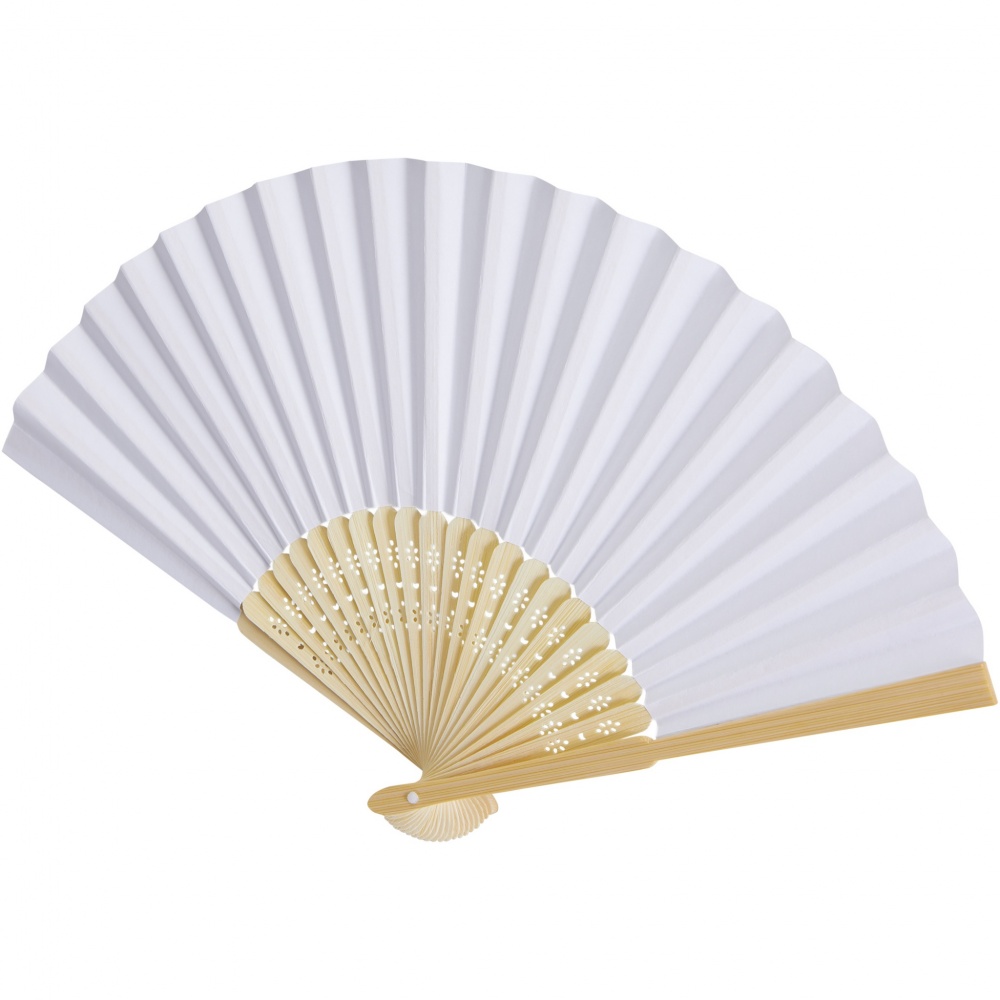 Logo trade business gifts image of: Carmen hand fan
