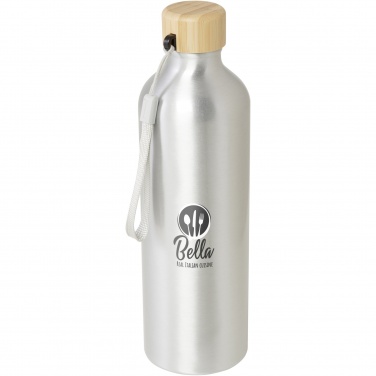 Logotrade promotional giveaways photo of: Malpeza 770 ml RCS certified recycled aluminium water bottle