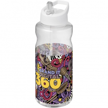 Logo trade promotional merchandise image of: H2O Active® Big Base 1 litre spout lid sport bottle