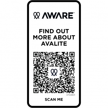 Logo trade promotional item photo of: Avalite short sleeve unisex Aware™ recycled t-shirt