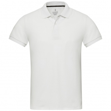 Logo trade advertising products picture of: Emerald short sleeve unisex Aware™ recycled polo