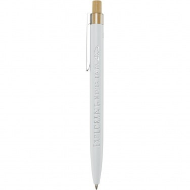 Logotrade promotional products photo of: Nooshin recycled aluminium ballpoint pen  (blue ink)