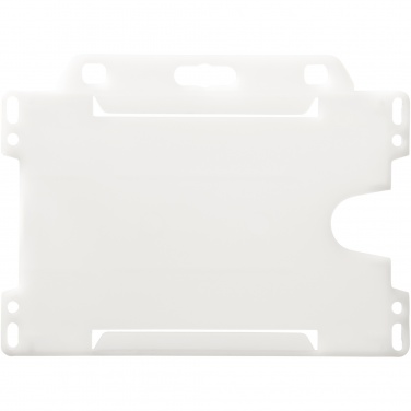 Logo trade promotional merchandise photo of: Vega recycled plastic card holder