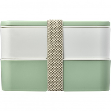 Logo trade promotional gifts picture of: MIYO Renew double layer lunch box
