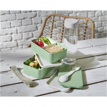 Logotrade corporate gift picture of: MIYO Renew double layer lunch box