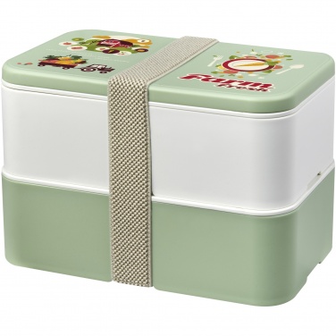 Logotrade promotional merchandise image of: MIYO Renew double layer lunch box