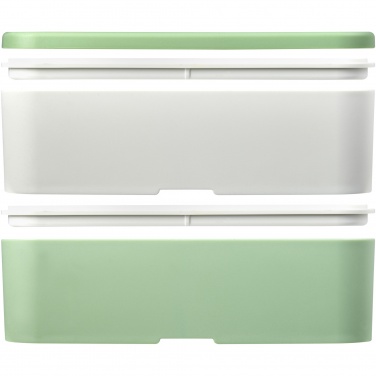 Logotrade promotional item picture of: MIYO Renew double layer lunch box