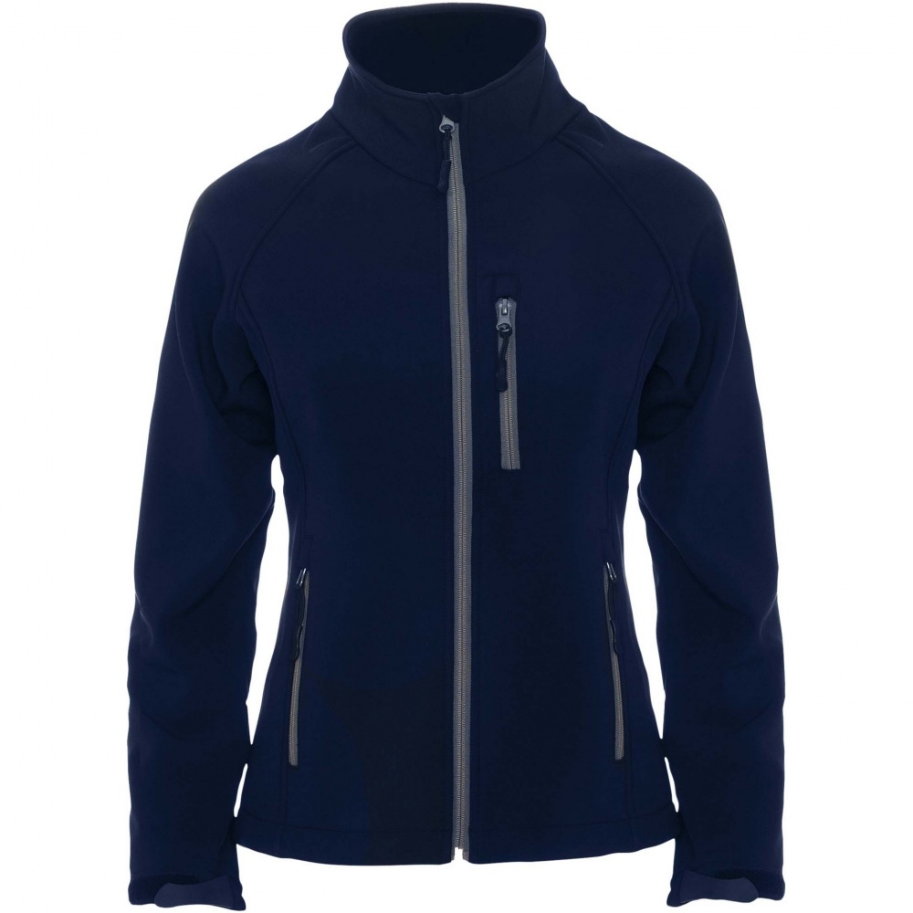 Logo trade corporate gifts image of: Antartida women's softshell jacket