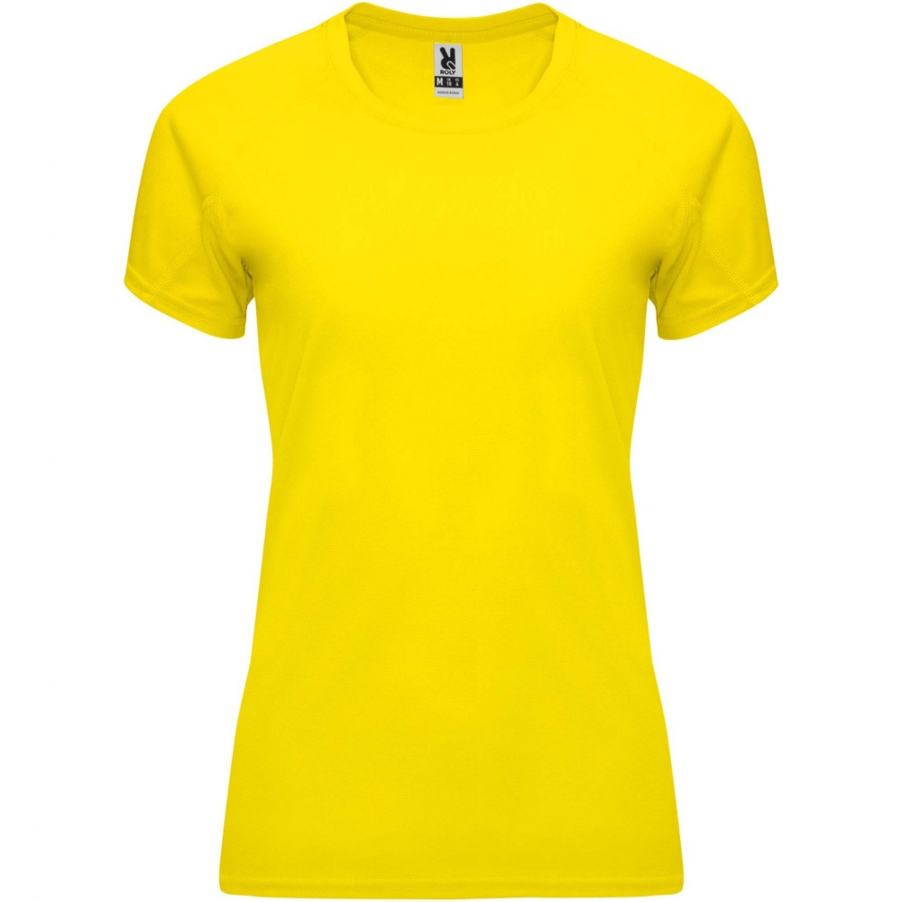 Logo trade promotional merchandise image of: Bahrain short sleeve women's sports t-shirt