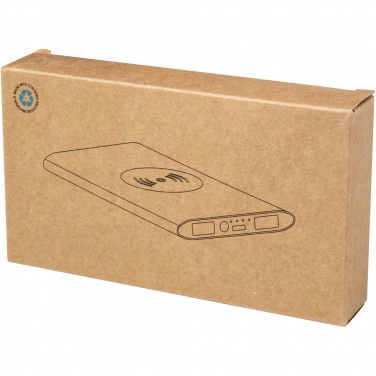Logotrade promotional merchandise picture of: Juice 8000 mAh Type-C recycled aluminium wireless power bank