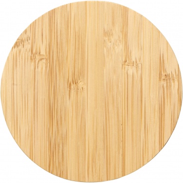 Logotrade promotional item picture of: Essence 15W bamboo wireless charging pad