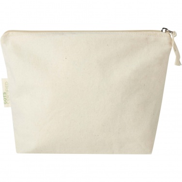Logo trade promotional product photo of: Orissa 180 g/m² organic toiletry bag 1L