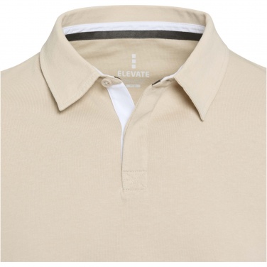 Logotrade promotional giveaway image of: Clyde unisex organic rugby polo sweatshirt