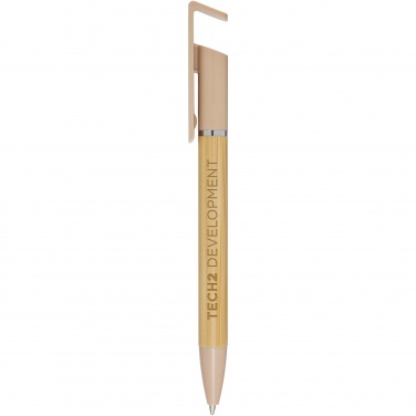 Logo trade promotional items image of: Delfina phone holder pen