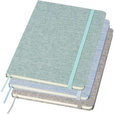 Logo trade promotional items picture of: Ramona A5 cotton notebook