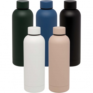 Logo trade promotional giveaway photo of: Spring 500 ml RCS certified recycled stainless steel copper vacuum insulated bottle