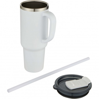 Logo trade promotional gifts image of: Sydney 1200 ml copper vacuum insulated tumbler with straw