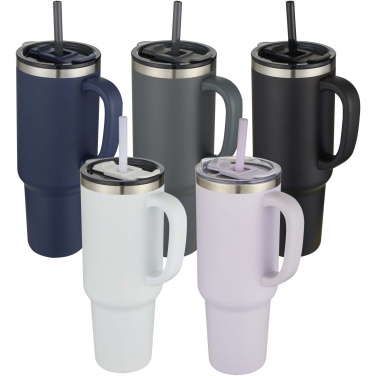 Logo trade promotional product photo of: Sydney 1200 ml copper vacuum insulated tumbler with straw