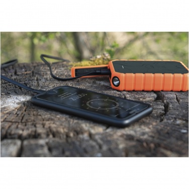 Logo trade promotional giveaways image of: Xtorm XR201 Xtreme 10.000 mAh 20W QC3.0 waterproof rugged power bank with torch