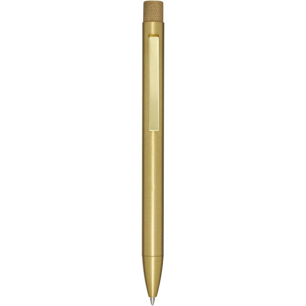 Logotrade promotional items photo of: Beatriz recycled brass ballpoint pen