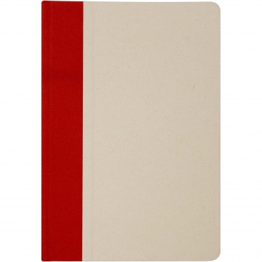 Logo trade promotional gift photo of: Liliana A5 sugar cane plastic hard cover notebook