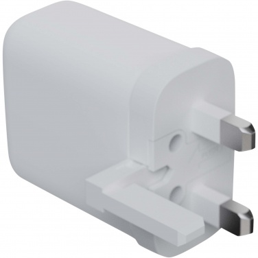 Logo trade business gifts image of: Xtorm XEC067G GaN² Ultra 67W wall charger - UK plug