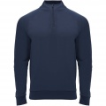 Epiro long sleeve kids quarter zip sweatshirt, Navy Blue
