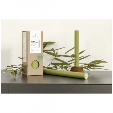 Logotrade advertising products photo of: Originalhome dinner candle matcha