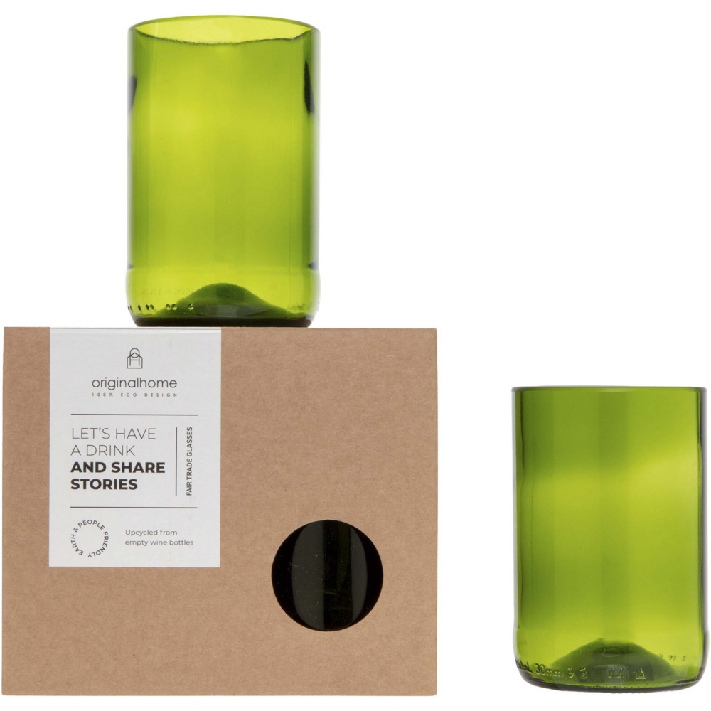 Logo trade promotional items image of: Originalhome 280 ml drinking glass set