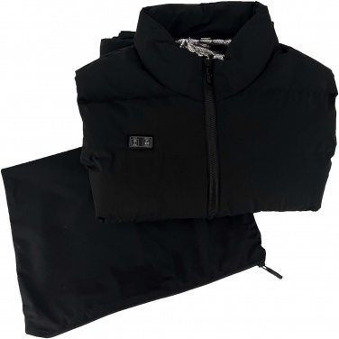 Logotrade promotional gift image of: SCX.design G01 heated bodywarmer with power bank