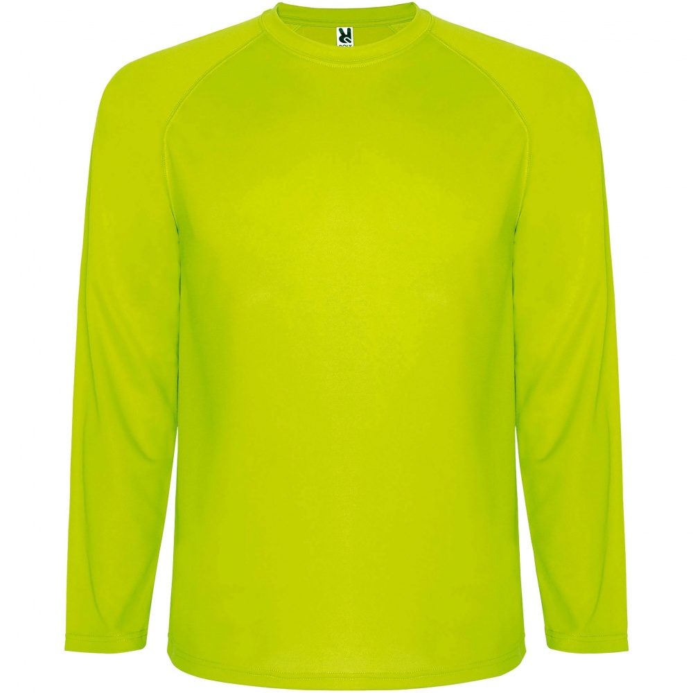 Logo trade promotional giveaway photo of: Montecarlo long sleeve kids sports t-shirt