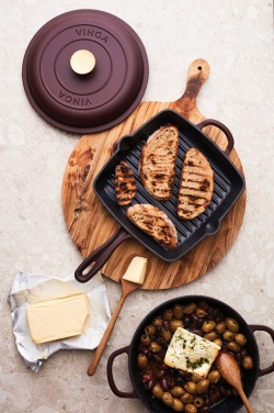 Logo trade promotional items image of: VINGA Monte enamelled grill pan