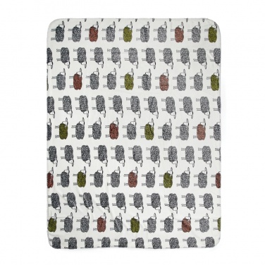 Logo trade promotional gift photo of: VINGA Sheep GRS recycled PET pile blanket