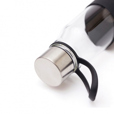 Logo trade advertising products picture of: VINGA Lean Glass Water Bottle