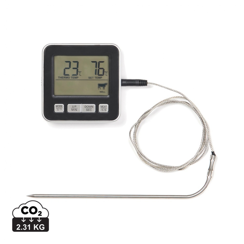Logo trade promotional items picture of: VINGA Hays thermometer