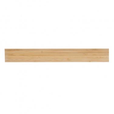 Logo trade promotional item photo of: Timberson extra thick 30cm double sided bamboo ruler