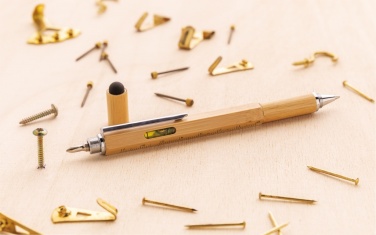 Logotrade corporate gift picture of: Bamboo 5-in-1 toolpen