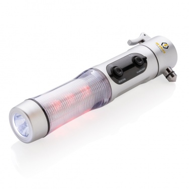 Logotrade promotional gift picture of: Emergency light with hammer