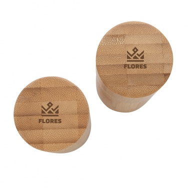 Logotrade business gifts photo of: Ukiyo bamboo salt and pepper mill set
