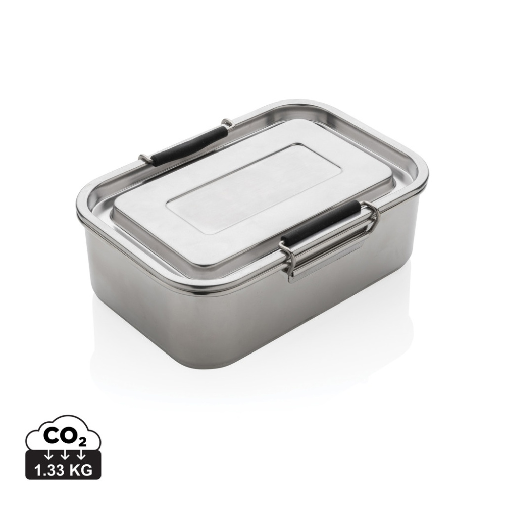 Logotrade promotional merchandise photo of: RCS Recycled stainless steel leakproof lunch box